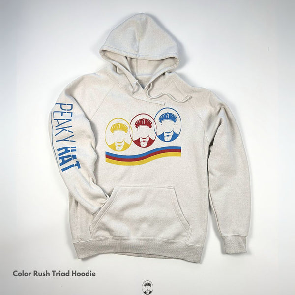 Color Rush Triad Hoodie Stone Heather