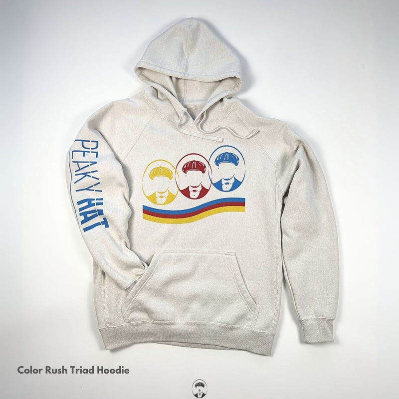 Color Rush Triad Hoodie Stone Heather