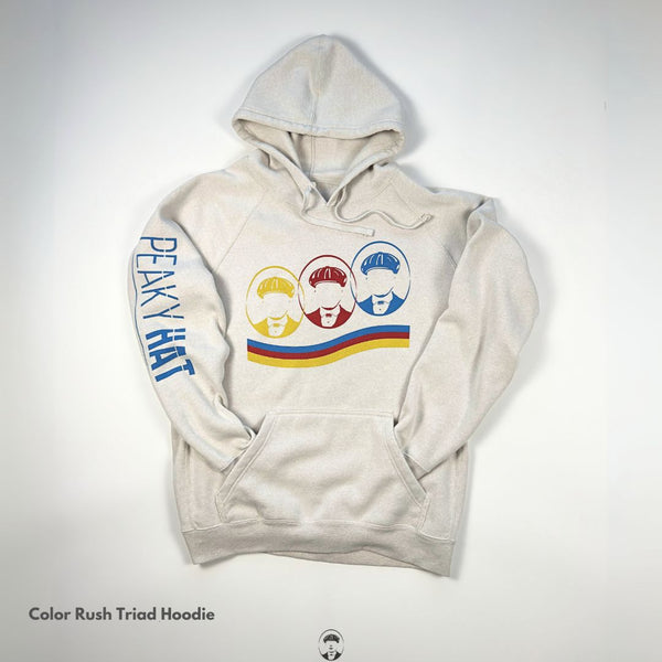 Color Rush Triad Hoodie Stone Heather