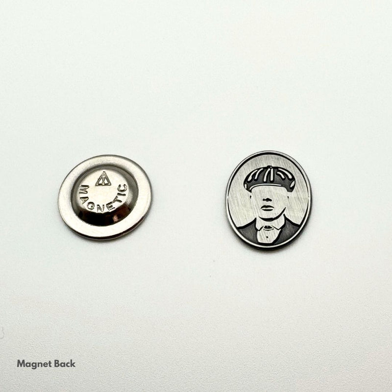 Peaky Silhouette Pin