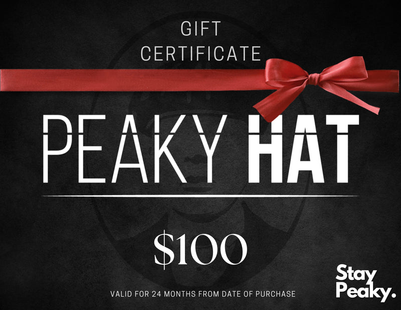 A Peaky Hat Gift Card