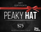 A Peaky Hat Gift Card