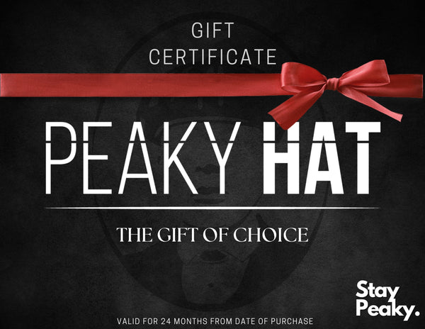 A Peaky Hat Gift Card