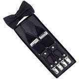 Arthur's Bow Tie and Suspenders Set - Peaky Hat - Picked by Peaky Hat - Black - 