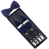 Arthur's Bow Tie and Suspenders Set - Peaky Hat - Picked by Peaky Hat - Navy Blue - 
