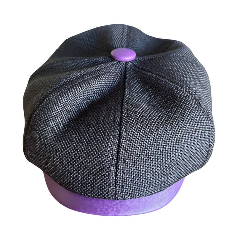 Peaky Colors - Peaky Hat - Made by Peaky Hat - Blue on Gray Fabric - 