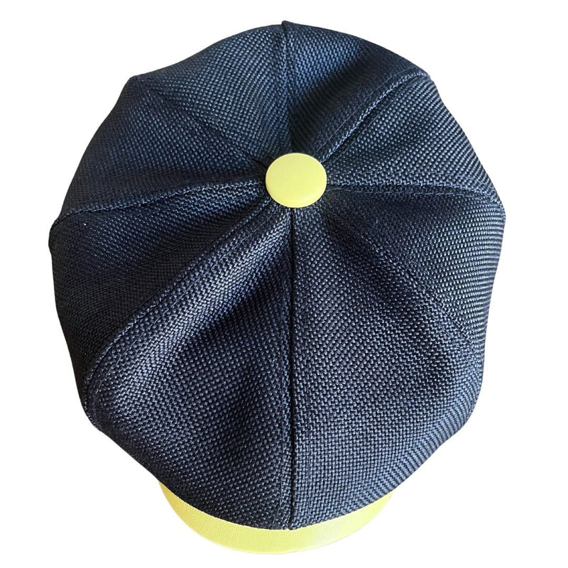 Peaky Colors - Peaky Hat - Made by Peaky Hat - Blue on Gray Fabric - 