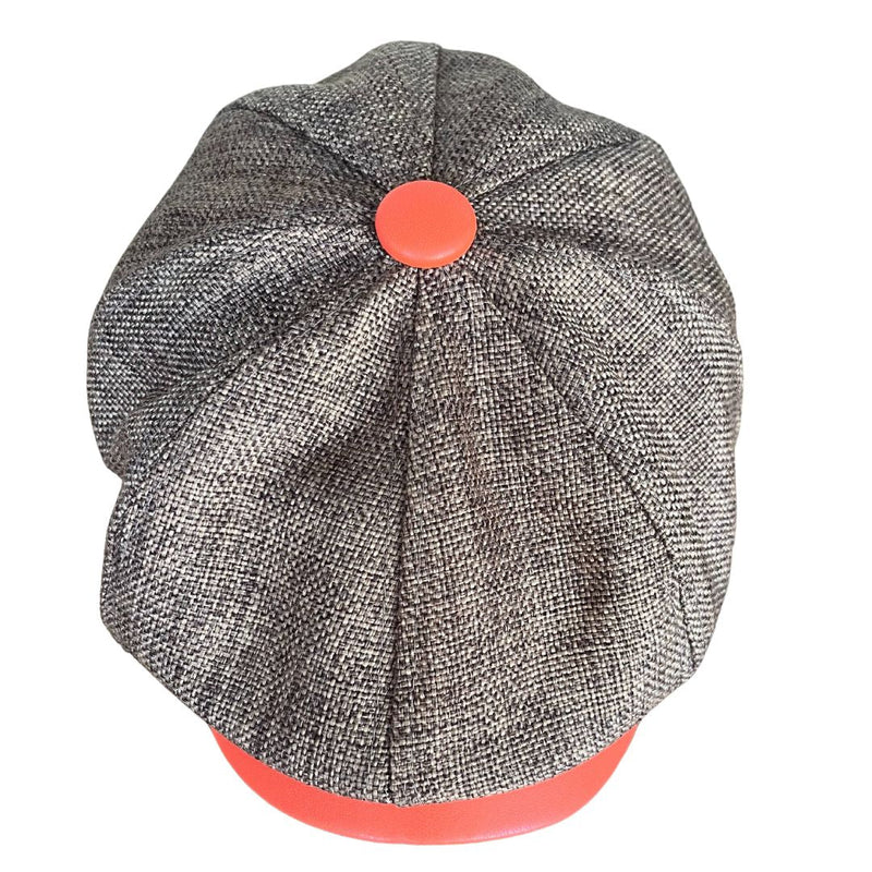 Peaky Colors - Peaky Hat - Made by Peaky Hat - Blue on Gray Fabric - 