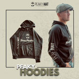 Peaky Hat Hoodie - Peaky Hat - Made by Peaky Hat - Stay Peaky on Carbon Gray - 