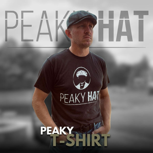 Peaky Hat T - Shirt - Peaky Hat - Made by Peaky Hat - Small - 