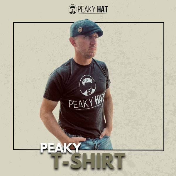 Peaky Hat T - Shirt - Peaky Hat - Made by Peaky Hat - Small - 