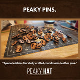 Peaky Pins - Peaky Hat - The Kattington Leather Company - Peaky Silhouette Pin - 