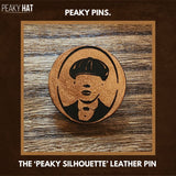 Peaky Pins - Peaky Hat - The Kattington Leather Company - Peaky Silhouette Pin - 