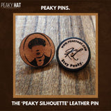 Peaky Pins - Peaky Hat - The Kattington Leather Company - Peaky Silhouette Pin - 