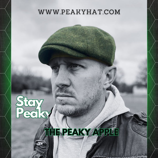 The Peaky Apple - Peaky Hat - Made by Peaky Hat - GREEN S 55 - 57CM - 