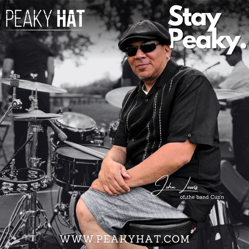 The Peaky Cap - Peaky Hat - Made by Peaky Hat - Black Mesh - 