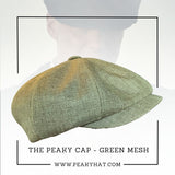 The Peaky Cap - Peaky Hat - Made by Peaky Hat - Green Mesh - 