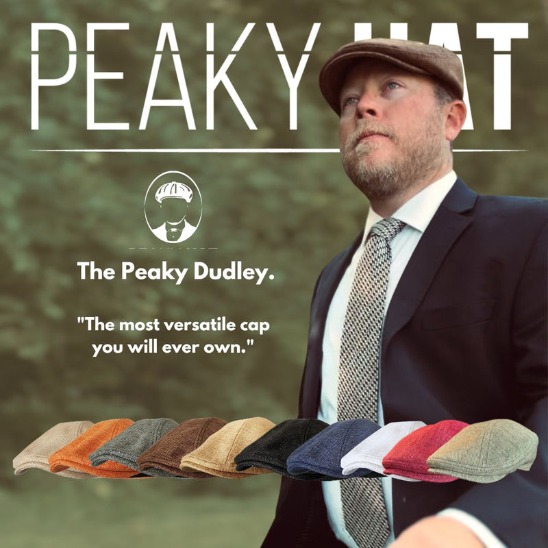 The Peaky Dudley Cap - Peaky Hat - Made by Peaky Hat - Orange - 