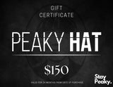 The Peaky Gift Card - Peaky Hat - Made by Peaky Hat - $150.00 Gift Card - 
