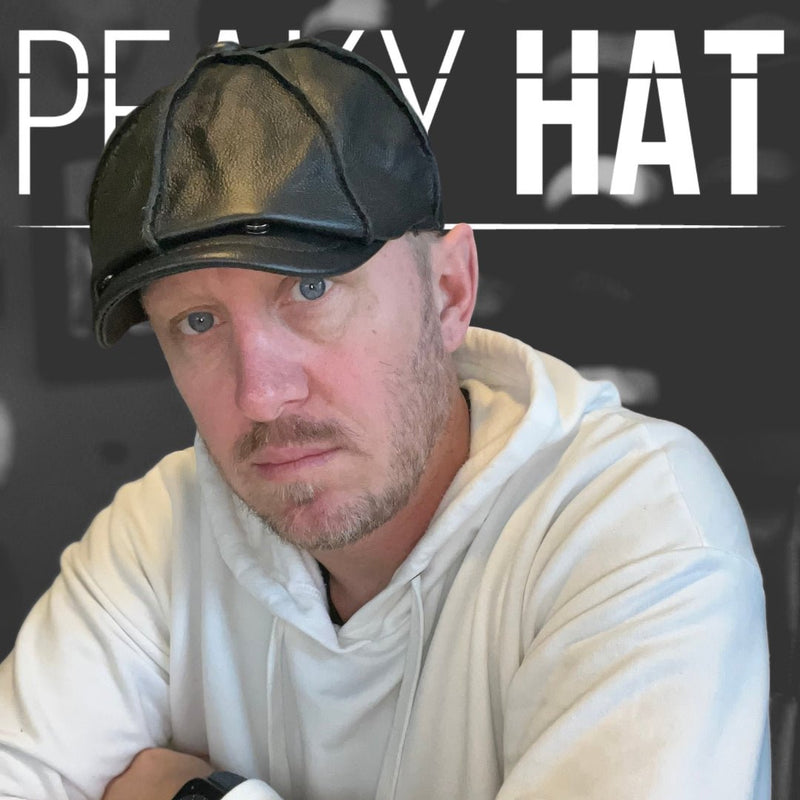 The Peaky Leather Captain - Peaky Hat - Picked by Peaky Hat - Black - 