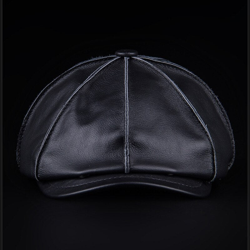 The Peaky Leather Captain - Peaky Hat - Picked by Peaky Hat - Black - 