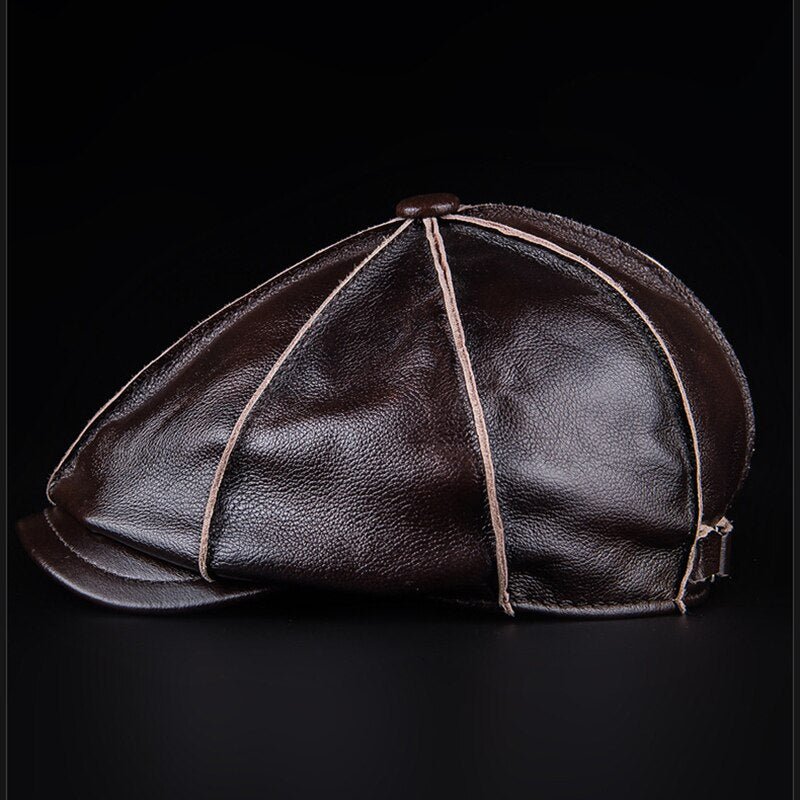 The Peaky Leather Captain - Peaky Hat - Picked by Peaky Hat - Black - 