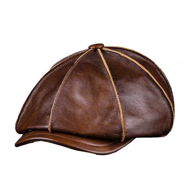 The Peaky Leather Captain - Peaky Hat - Picked by Peaky Hat - Black - 