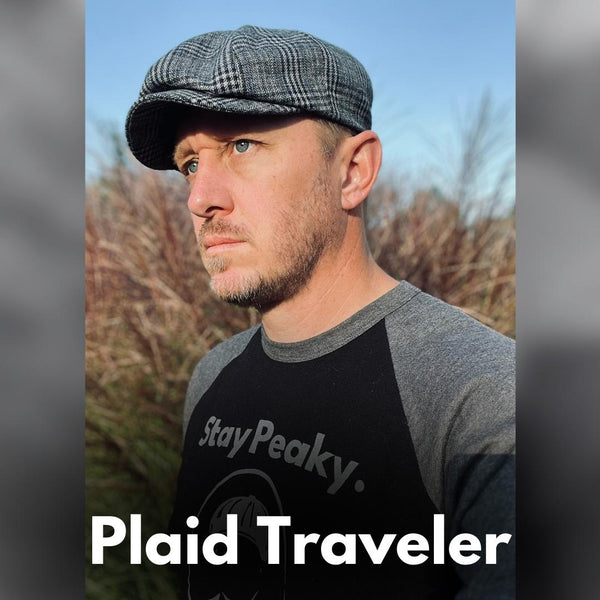 The Peaky Plaid Traveler - Peaky Hat - Made by Peaky Hat - S 56 - 57CM - 