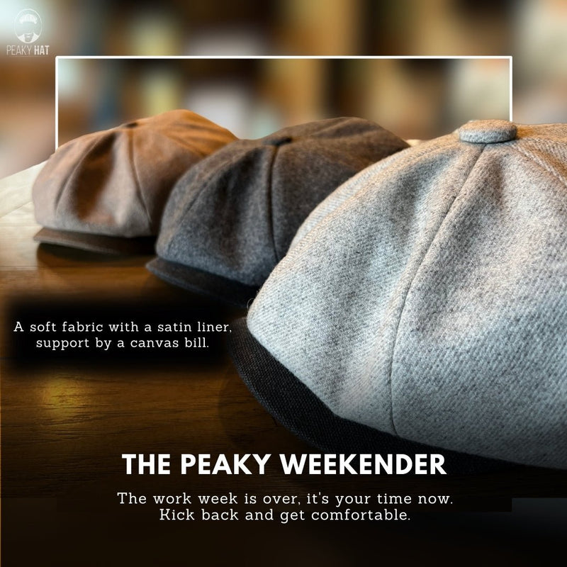 The Peaky Weekender - Peaky Hat - Made by Peaky Hat - Charcoal - 