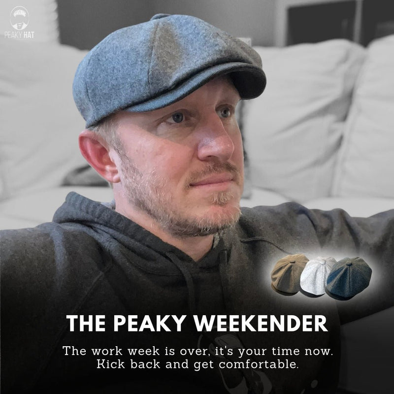 The Peaky Weekender - Peaky Hat - Made by Peaky Hat - Charcoal - 