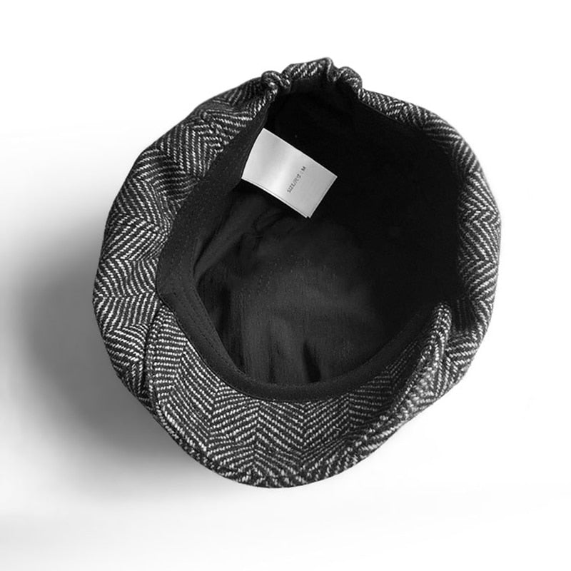 The Peaky Winter Tweed - Peaky Hat - Made by Peaky Hat - Dark Grey - 