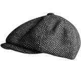 The Peaky Winter Tweed - Peaky Hat - Made by Peaky Hat - Dark Grey - 