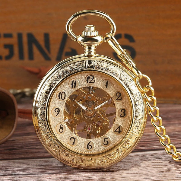 Tommy Golden or Silver Pocket Watch - Peaky Hat - Picked by Peaky Hat - Gold - 