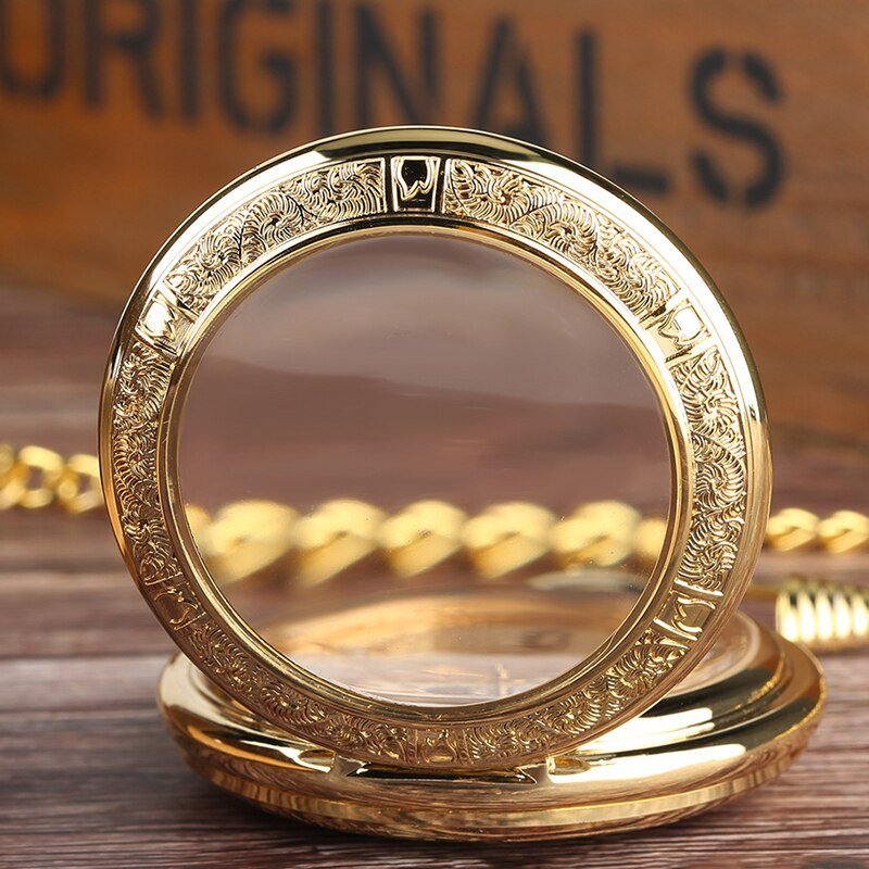 Tommy Golden or Silver Pocket Watch - Peaky Hat - Picked by Peaky Hat - Gold - 