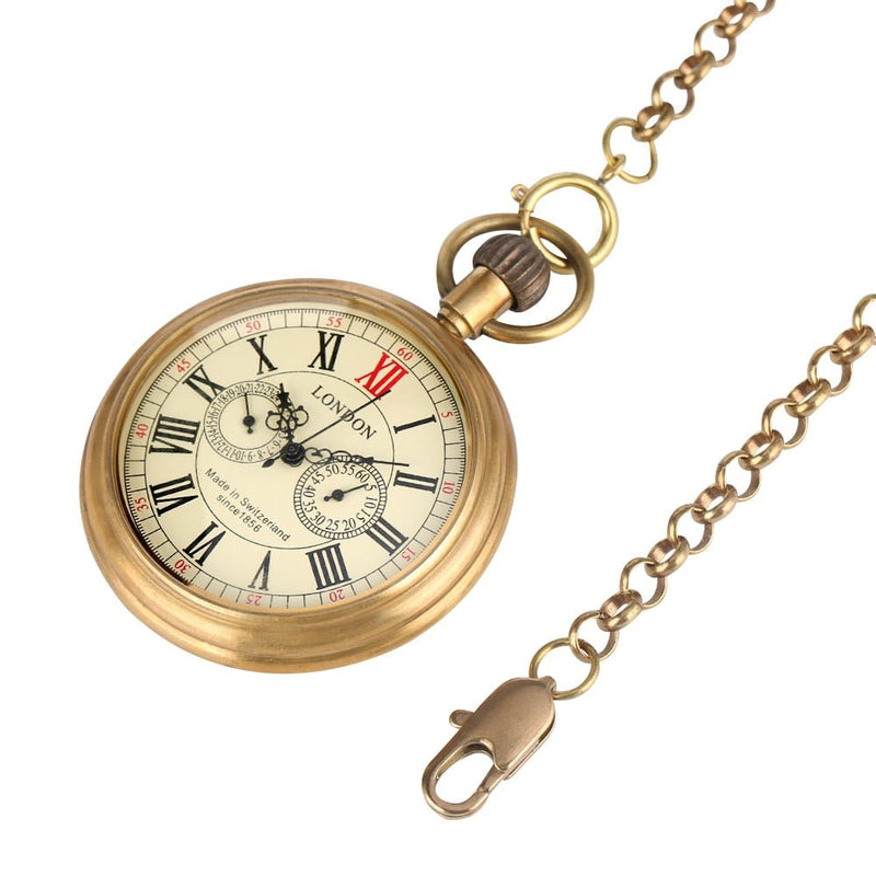 Vintage London Mechanical Pocket Watch - Peaky Hat - Picked by Peaky Hat - 