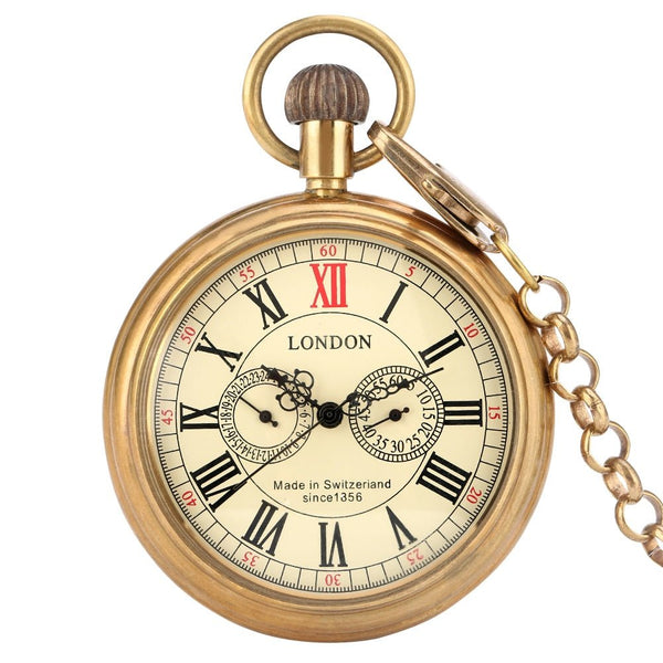 Vintage London Mechanical Pocket Watch - Peaky Hat - Picked by Peaky Hat - 