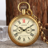 Vintage London Mechanical Pocket Watch - Peaky Hat - Picked by Peaky Hat - 